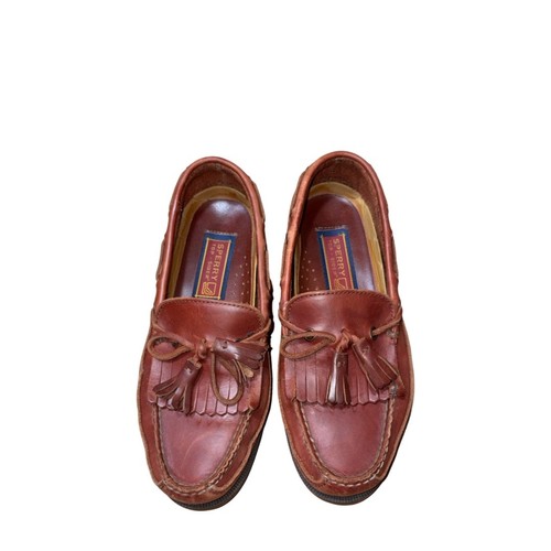 Sperry top sider brown leather - brown,
